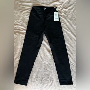 Women's MATE Stretch midi black pants size S NWT